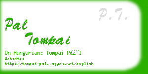 pal tompai business card